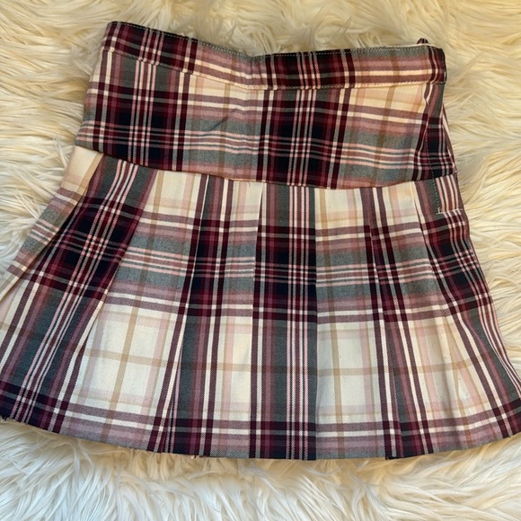 H&M plaid skirt NWT 6/7 - Picture 1 of 2